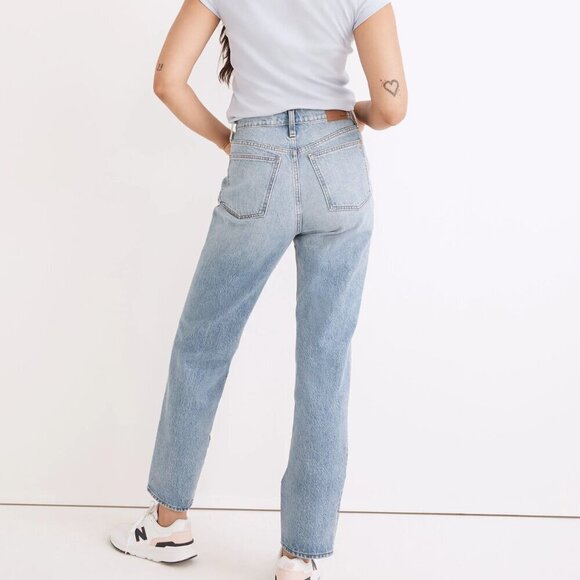 Madewell The Perfect Vintage Jean- High Waisted Straight Leg Jeans- Size 25 - Picture 3 of 14